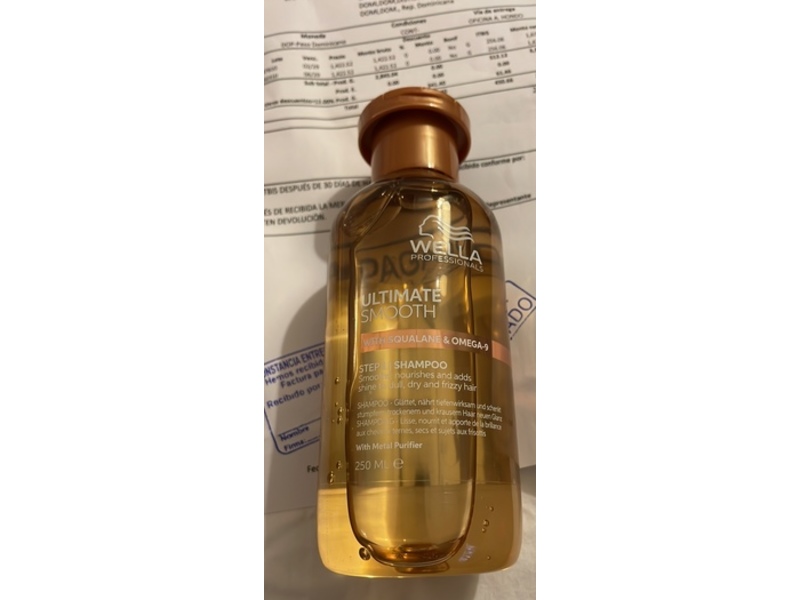 Wella Professionals Step 1 Shampoo, Squalene & Omega-9, 250 mL