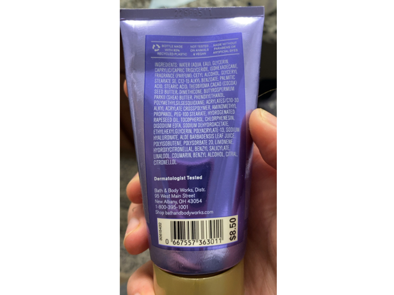 Bath & Body Works Starlit Night Ultimate Hydration Body Cream, Shea Butter + Hyaluronic Acid, 2.5 oz/70 g