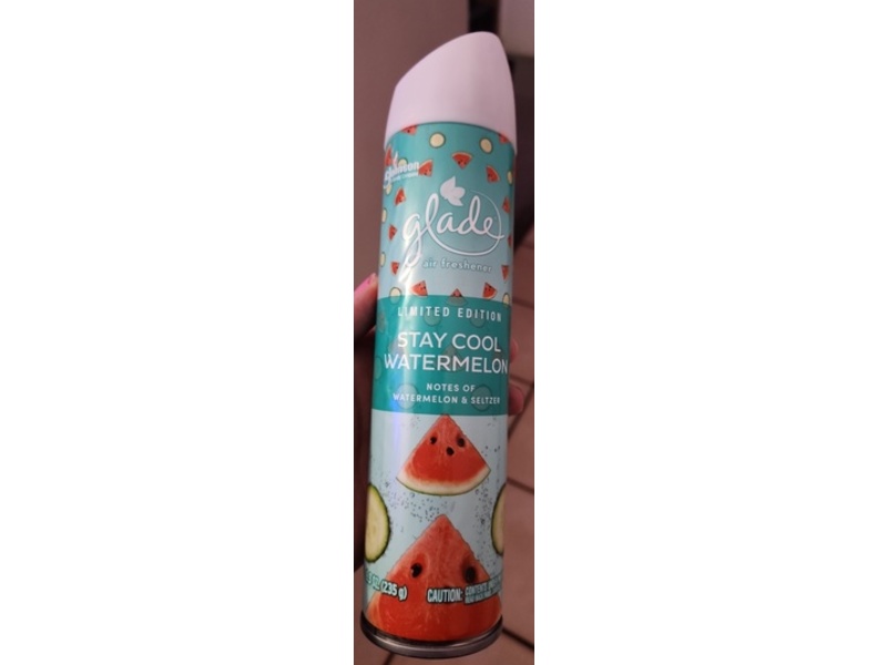 Glade Limited Edition Air Freshener, Stay Cool Watermelon, 8.3 oz/235 g