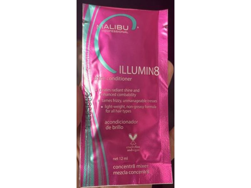 Malibu C Illumin8 Shine Conditioner, 12 mL