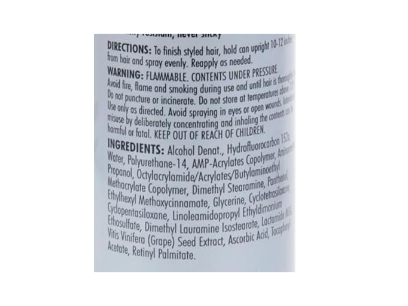 Salon Grafix Professional Shaping Hair Spray, Unscented, 10 oz/283 g, Pack Of 2