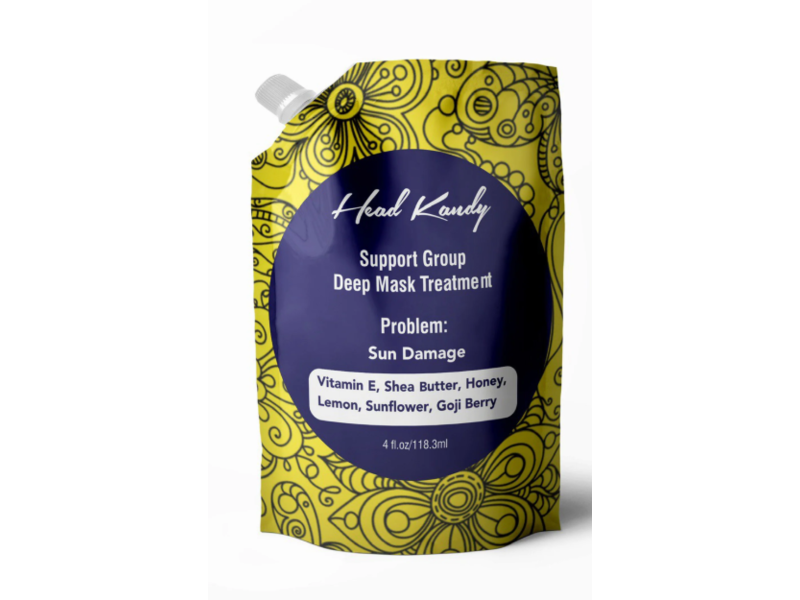 Head Kandy Support Group Deep Mask Treatment, Sun Damage, 4 fl oz/118.3 mL