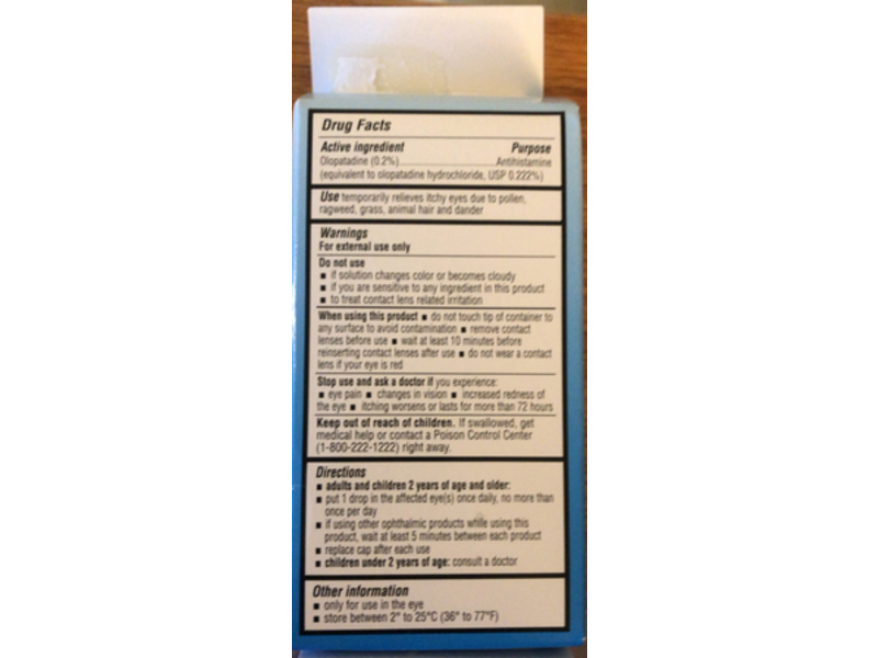 Walgreens Eye Allergy Itch Relief, 0.085 fl oz/2.5 mL