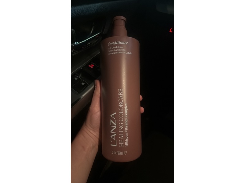 L'anza Healing ColorCare Color Preserving Hair Conditioner, 33.8 fl oz/1 L