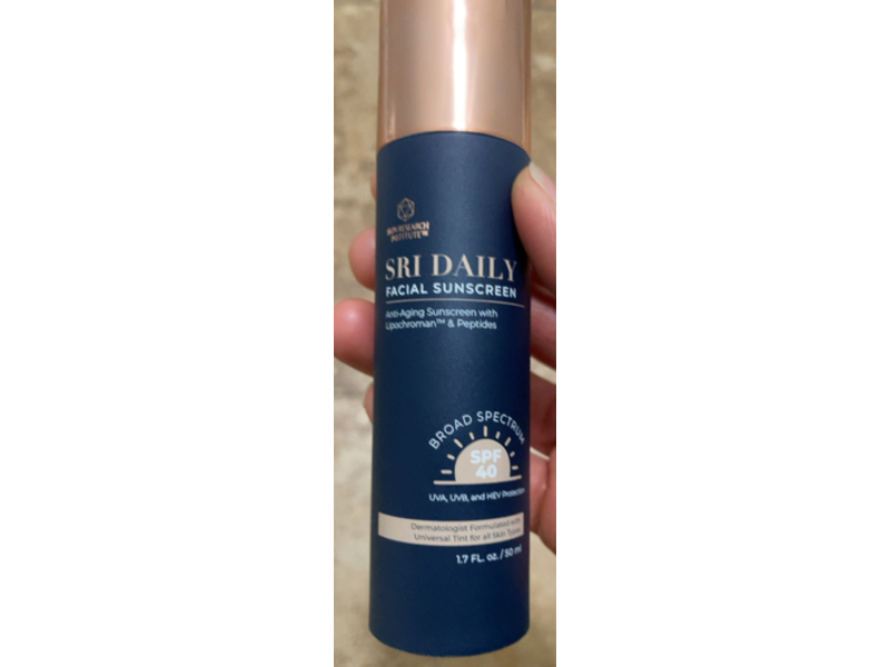 SRI Daily Facial Sunscreen, SPF 40, 1.7 fl oz/50 mL