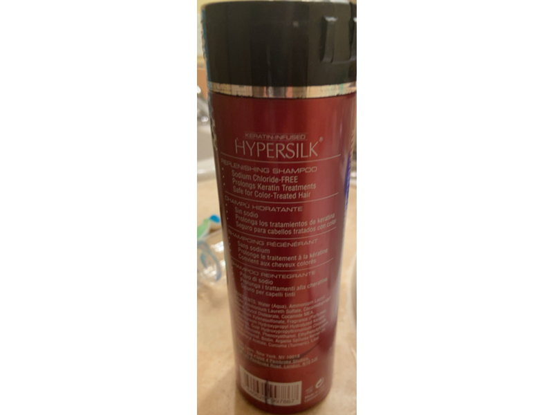 Lasio Professinal Hair Care Hypersilk Replenishing Shampoo, 12.34 oz/350 mL