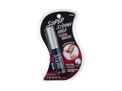 I.Envy By Kiss Super Strong Hold Eyelash Adhesive, Black, 0.18 oz/5 g