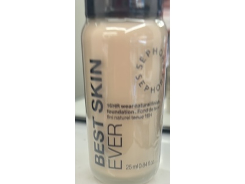 Sephora Best Skin Ever 16 Hour Natural Finish Foundation, 05N Fair, 0.84 fl oz/25 mL