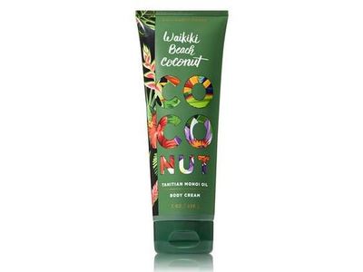 Bath & Body Works Waikiki Beach Coconut Body Cream, 8 oz