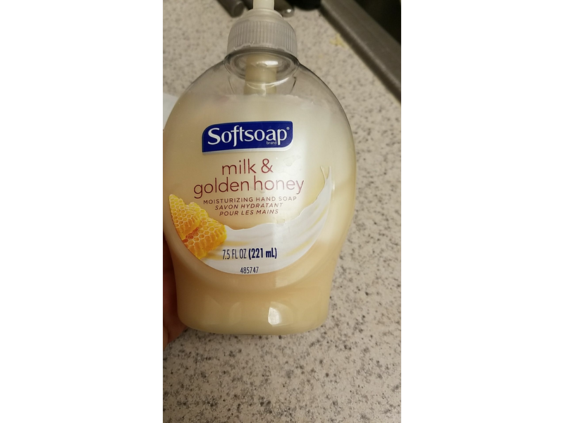 Softsoap Milk & Golden Honey Moisturizing Hand Soap, 7.5 fl oz (221 mL)