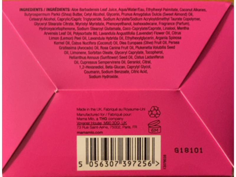 Mama Mio Tummy Rub Butter, Lavender & Mint, 4.1 fl oz