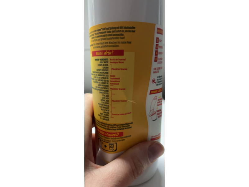 Garnier Fructis Hair Food Conditioner, Banana, 400 mL