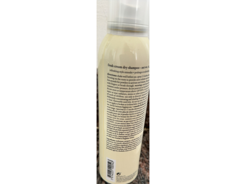 Philosophy Fresh Cream Dry Shampoo, 4.3 oz/122 g