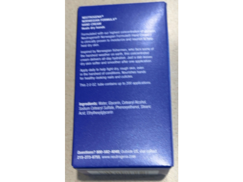 Neutrogena Hand Cream, 2.0 oz/56 g, Pack Of 10