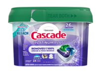 Cascade Platinum Plus Dishwasher Detergent, Mountain Scent, 26 Pacs, 14.7 oz/417 g - thumbnail 1