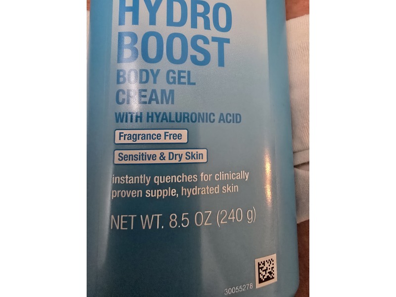 Neutrogena Hydro Boost Body Gel Cream, Hyaluronic Acid, 8.5 oz/240g