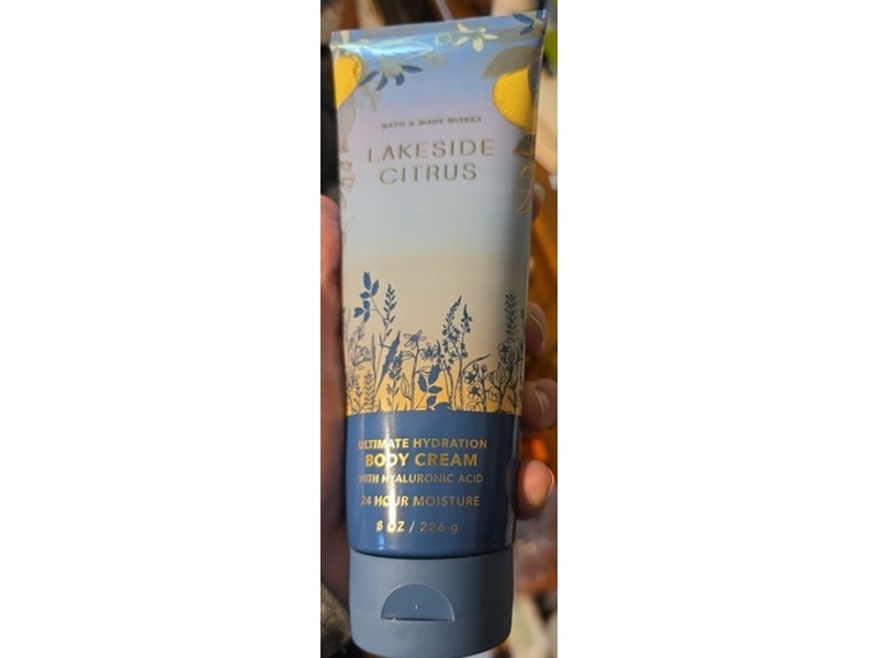 Bath & Body Works Ultimate Hydration Body Cream, Lakeside Citrus, 8 oz/226 g
