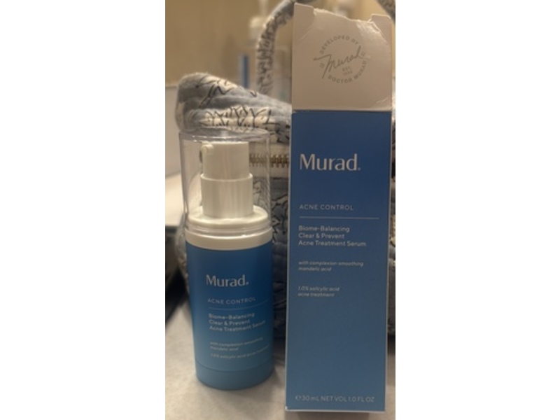 Murad Biome-Balancing Acne Treatment Serum, Salicylic Acid 1.0 %, 1.0 fl oz/30 mL