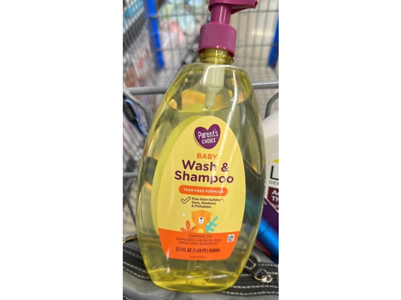 Parent's Choice Baby Wash & Shampoo, 27.1 oz/800 mL