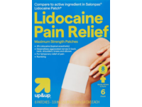 up&up Lidocaine Pain Relief, 6 Count - thumbnail 1