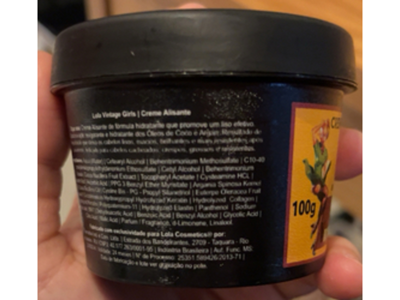 Lola Vintage Girls Creme Alisante, 100 g