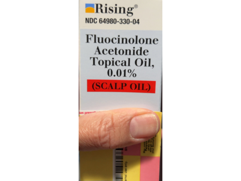 Fluocinolone Acetonide Topical Scalp Oil, 0.01%, 4 fl oz, Rising (Rx)