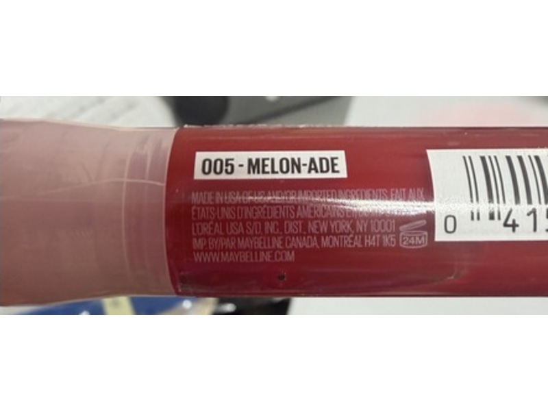 Maybelline Lifter Oil-In-Gel Lip Gloss, 005 Melon Ade, 0.22 fl oz/6.6 mL