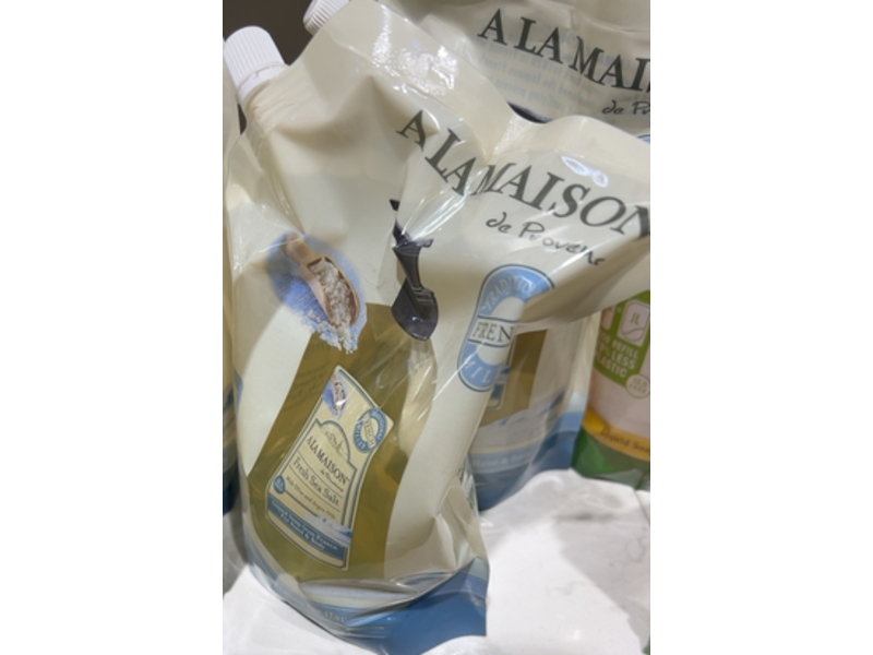 A La Maison Hand & Body Liquid Soap Refill Pouch, Fresh Sea Salt, 33.8 oz