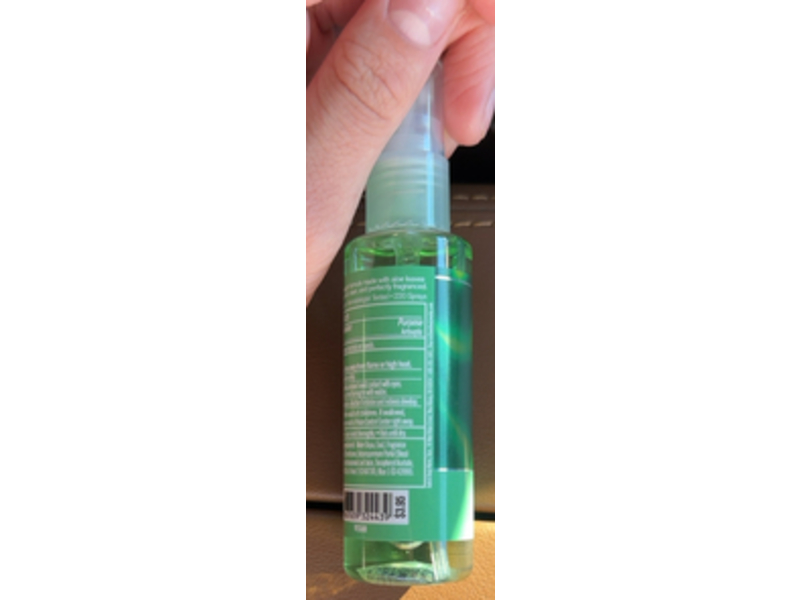 Bath & Body Works Anti-Bacterial Hand Spray, Vanilla Bean Noel, 1 fl oz/29 mL