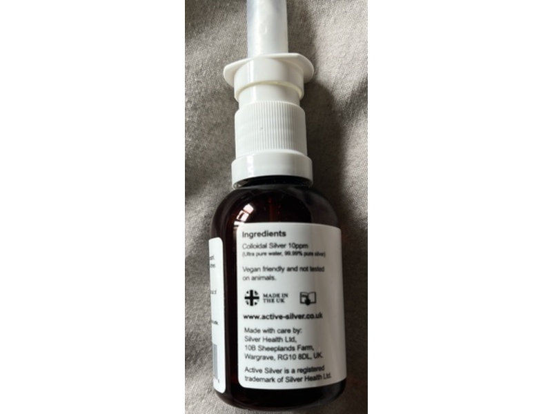 Active Silver Nasal Spray, 50 mL