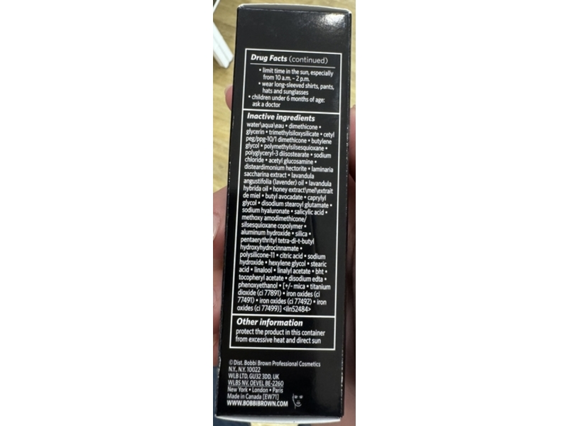 Bobbi Brown Weightless Skin Foundation, SPF 15, Warm Beige, 1 fl oz/30 mL