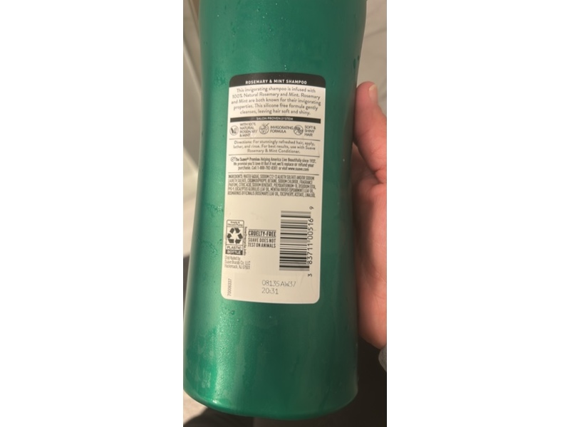 Suave Invigorating Shampoo, Rosemary & Mint, 28 fl oz/828 mL