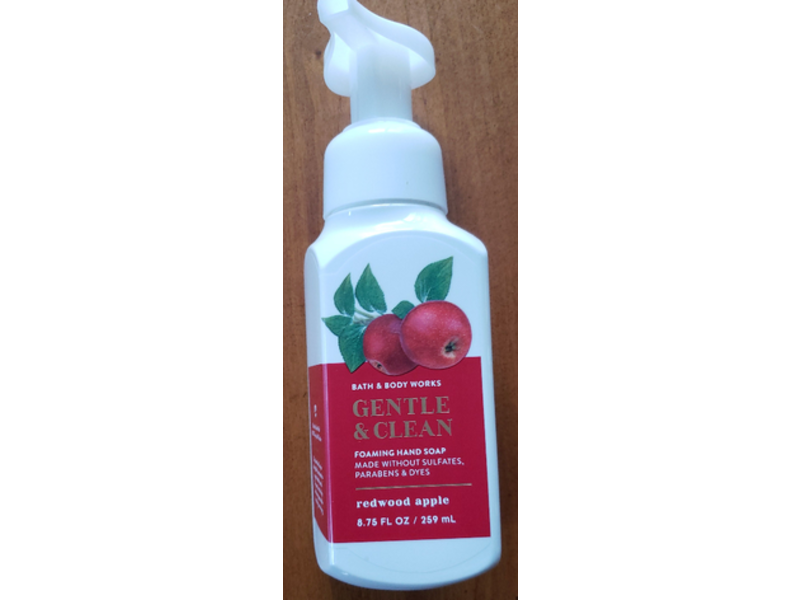 Bath & Body Works Gentle & Clean Foaming Hand Soap, Redwood Apple, 8.75 fl oz/259 mL
