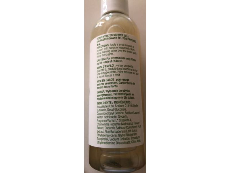 Arbone Botaniques Apple Concentrated Shower Gel, 3.4 fl oz/100 mL