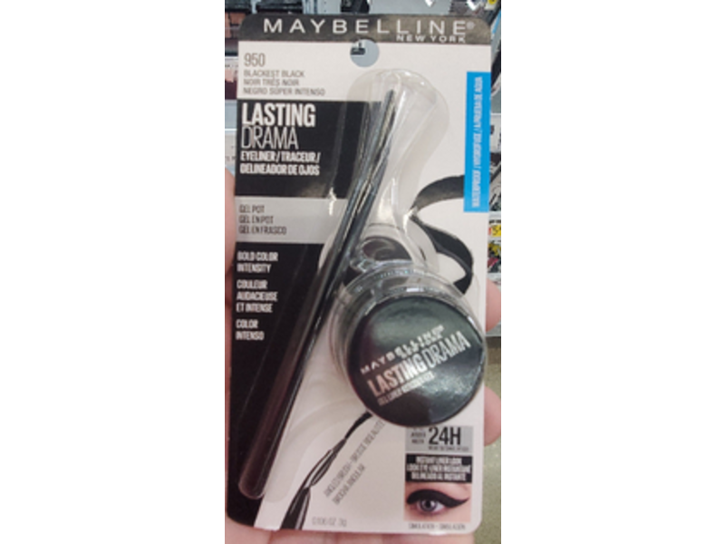 Maybelline Lasting Drama Eyeliner, 950 Blackest Black, 3 g
