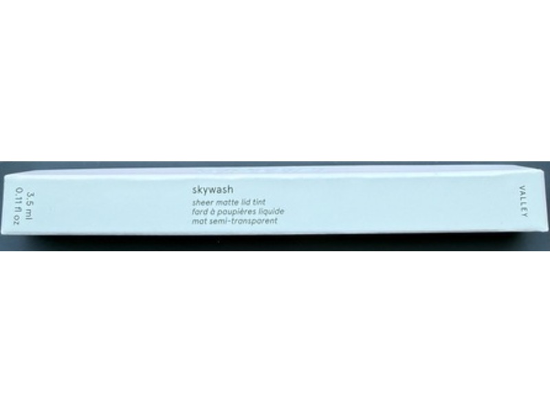 Glossier Skywash Sheer Matte Lid Tint, Valley, 0.11 fl oz/3.5 mL