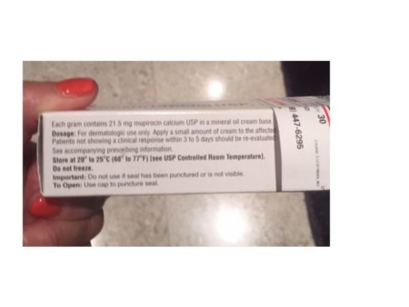 Mupirocin Cream USP, 2%, 30 g Glenmark (RX)