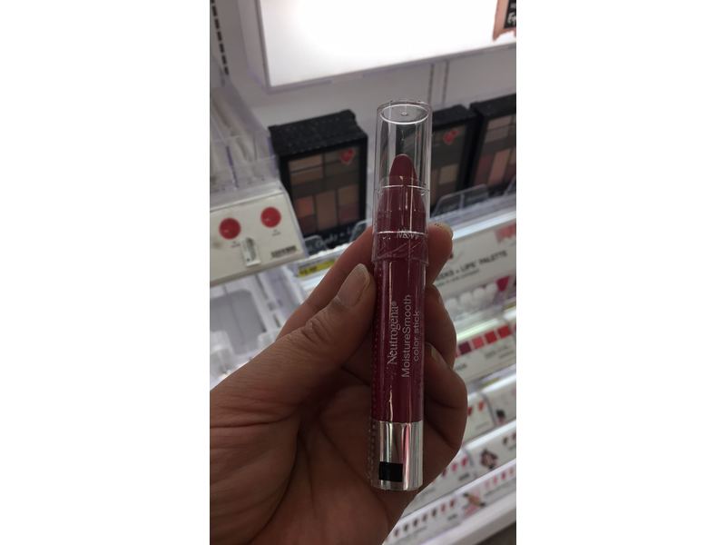 Neutrogena MoistureSmooth Color Stick, Cherry Pink, 0.1 oz (Pack of 2)