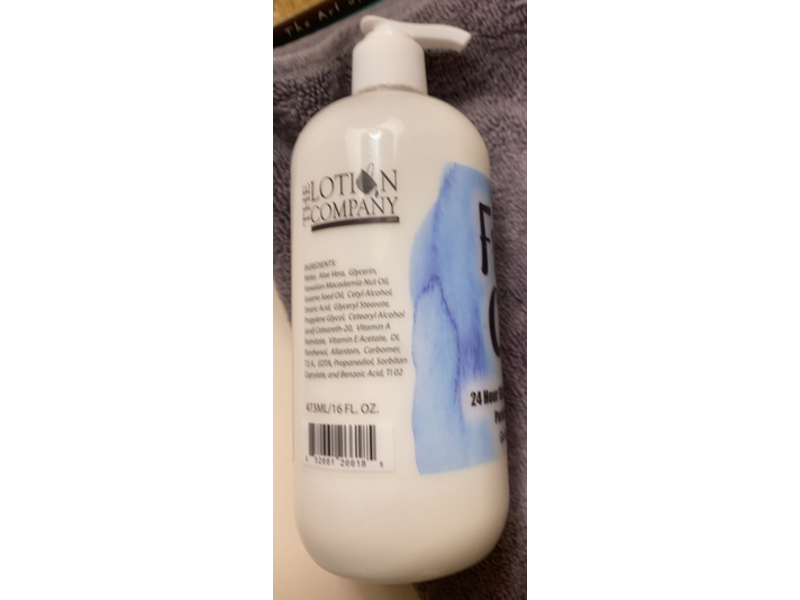 The Lotion Company Fragrance Free 24-Hour Skin Therapy Full Body Moisturizer Lotion, 16 fl oz/473 mL