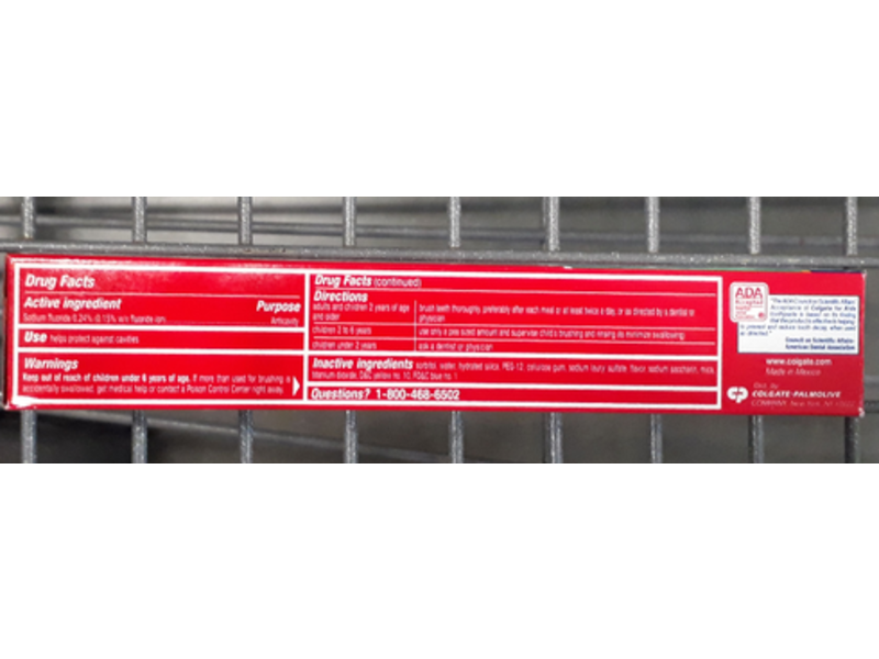 Colgate Kids Cavity Protection Fluoride Toothpaste, Bubble Fruit, 2.7 oz/46 g