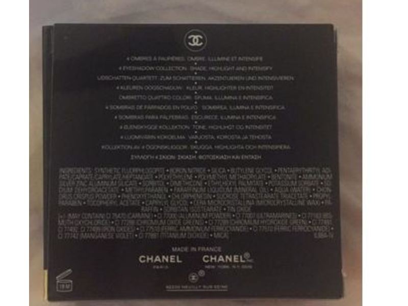 Chanel LES 4 Ombres Multi-Effect Quadra Eyeshadow, 266 Tisse Essentiel, 0.04 oz/1.2 g