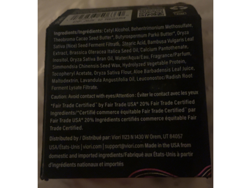 Viori Terrace Garden Conditioner Bar, Floral Scent, 2.53 oz/72 g