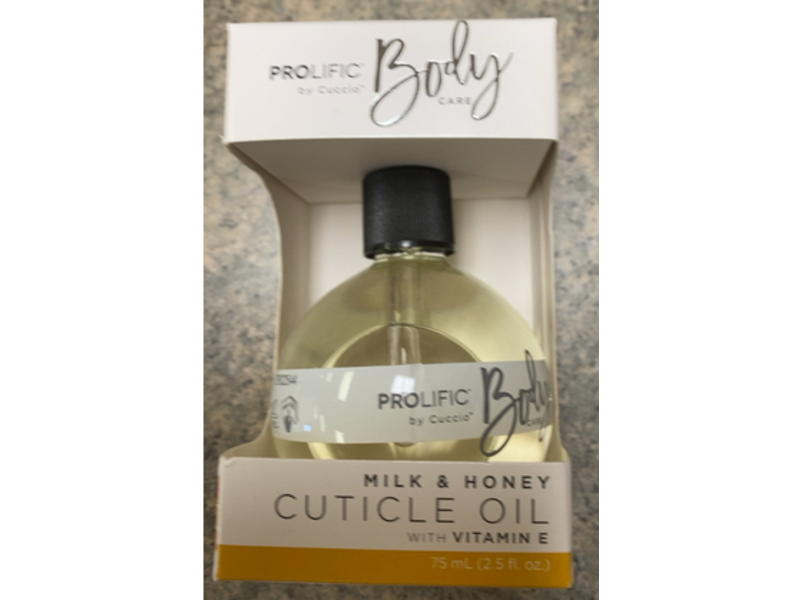 Prolific Milk & Honey Cuticle Oil, Vitamin E, 2.5 fl oz/75 mL