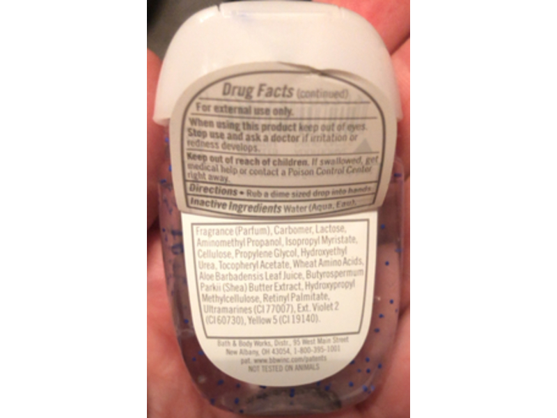 Bath & Body Works Anti-Bacterial Hand Gel, Love Always Wins, 1 fl oz/29 mL