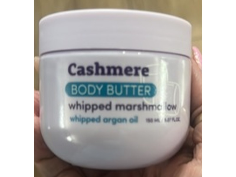 Cashmere Body Butter, Whipped Marshmallow & Argan Oil, 5.07 fl oz/150 mL