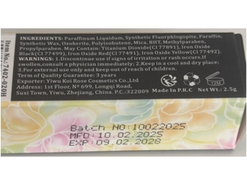 Miss Rose Kajal Eye Shimmer, 2.5 g