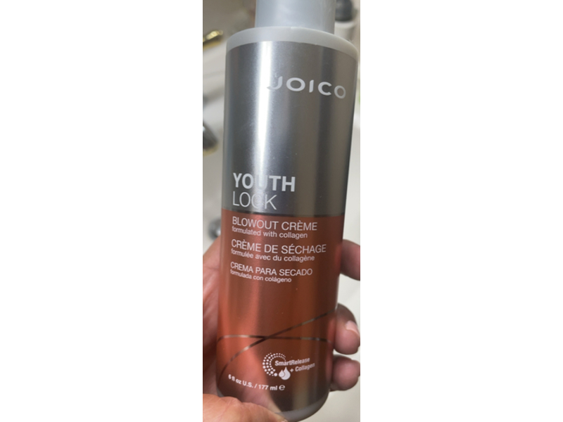 Joico Youth Lock Blowout Creme, 6 fl oz/177 mL