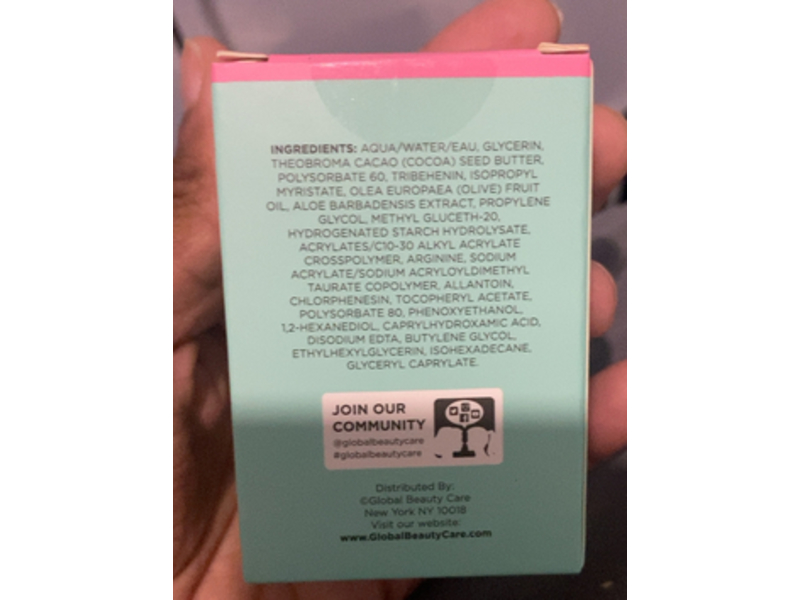 Global Beauty Care Moisturizing Daily Gel Face Lotion, 1.7 oz/50 mL