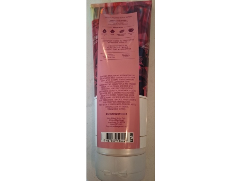 Bath & Body Works Moisturizing Body Wash, Pink Pineapple Sunrise, 10 fl oz/295 mL