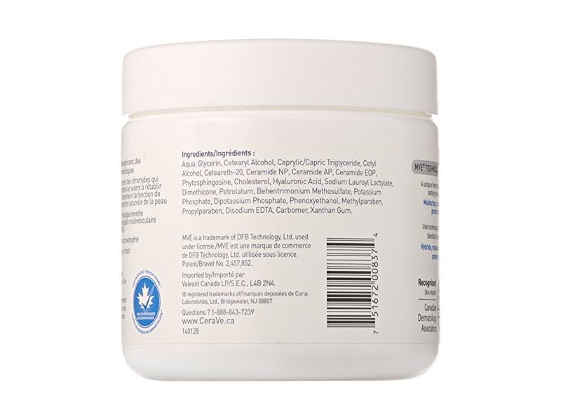 CeraVe Moisturizing Cream, Normal to Dry Skin, 453g